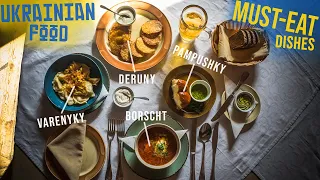 The BEST Ukrainian Food - Top 3 MUST-EAT Dishes in Kyiv (Kiev)