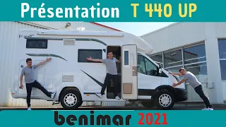 Présentation du BENIMAR T 440 UP "Modèle 2021" *Instant Camping-Car*