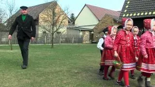 SORBEN - Sorbische Ostereier verzieren und Eierschieben auf dem Njepila- Hof in Rohne