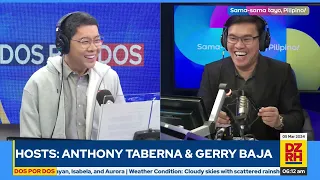 DOS POR DOS with ANTHONY TABERNA & GERRY BAJA (03/05/2024)