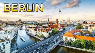 Berlin , Germany 🇩🇪 Drone View | Relaxing Music