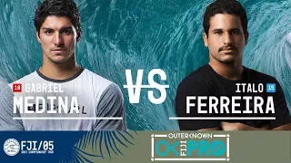 Gabriel Medina vs. Italo Ferreira - Round Three, Heat 4 - Outerknown Fiji Pro 2017