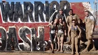 Warrior Dash Las Vegas 2012 (ALL OBSTACLES) - Randy Foreman - GoPro Hero 2