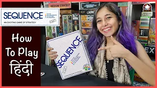 SEQUENCE हिंदी How to Play | How to Play Sequence in Hindi | कैसे खेलते हैं SEQUENCE // Chai & Games