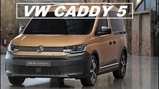 2022 VW CADDY 5  VAN - REVIEW DETAILS ALL  MODELS