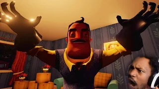 WE BROKE INTO THE WRONG HOUSE | Hello Neighbor Gameplay