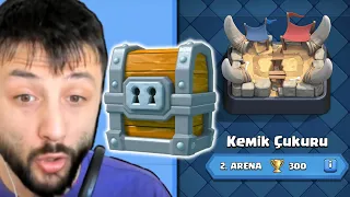 BELEŞ DEV SANDIK ve 2.ARENAYA GEÇTİM - Clash Royale 2