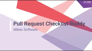 Pull Request Checklist Buddy