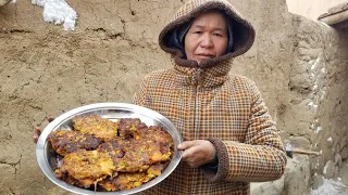 How To Make Vegetables Patties Village Style  | Village Food Afghanistan