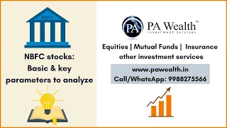 NBFC Stocks | How to analyze |How to Invest | Learn | Equities | Shares | Stock exchange