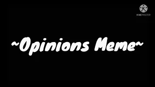 °•Opinions meme//Afton family//My AU//•°