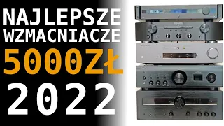 TOP5 - Wzmacniacze stereo 2022 - Krótki ranking