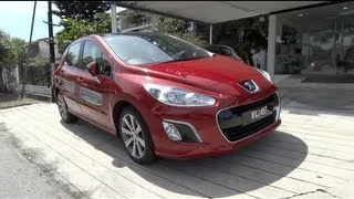 2012 Peugeot 308 Turbo Start-Up and Full Vehicle Tour (vs. 2011 308 Turbo)