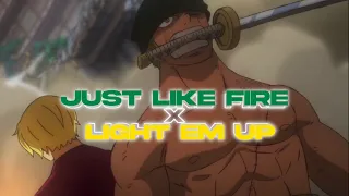 One Piece「AMV」- Zoro & Sanji VS King & Queen FINALE