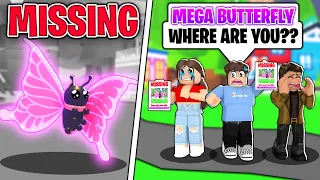 Our *MEGA NEON* BUTTERFLY Went MISSING... We Had To SAVE HIM! (Roblox Adopt Me)