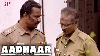 Aadhaar Movie Scenes | Arun Pandian succumbed to his guilt | Karunas | Arun Pandian