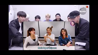 Bts reaction to itzy forgot they ara celebrities part 3