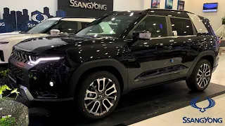 New SsangYong Torres Adventure SUV - Exterior and Interior Details