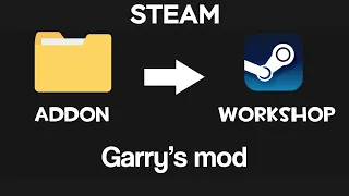 Как загрузить свой аддон в steam workshop | Garry's mod. Самый лёгкий способ.