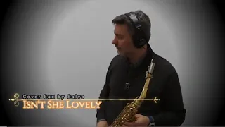 Isn't She Lovely - Stevie Wonder - Cover alto Sax by Salvo FREE SCORE