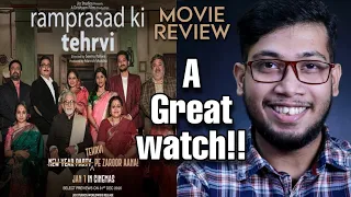 Ramprasad Ki Tehrvi Movie Review | Just Go For It | 👌👌👌