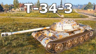 World of Tanks T-34-3 - 9 Kill  7,1K Damage