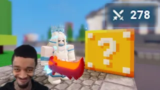 Aery + Lucky Block.. (Roblox Bedwars)