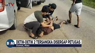 Detik-Detik Penangkapan Tersangka Pengedar Narkoba di Riau - BIM 10/08