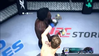 UFC4- Straight Beat Down