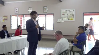 Fijian Attorney-General and Minister for Economy holds Budget consultation in Sigatoka.