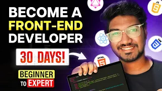 How to Become a Front End Developer in 30 Days | Frontend Roadmap 2024 | Tamil