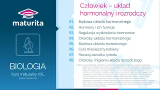 21. Układ hormonalny i rozrodczy człowieka - Kurs maturalny z biologii - demo kursu XXL