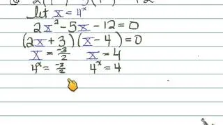 MHF 8.5 Solving Exponential Equations part 1