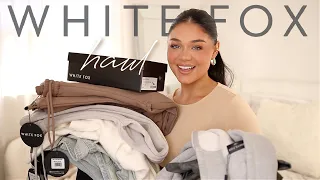 WHITE FOX FALL TRY ON HAUL🍂 *perfect loungewear*