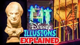 Top 10 Disney Secrets, Illusions & Tricks Explained - Walt Disney World & Disneyland