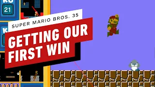 Getting a Win in Super Mario Bros. 35's Battle Royale