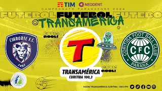 CIANORTE X CORITIBA #AOVIVO CAMPEONATO PARANAENSE 4ª DE FINAL | TRANSAMÉRICA CURITIBA 03/03/2024