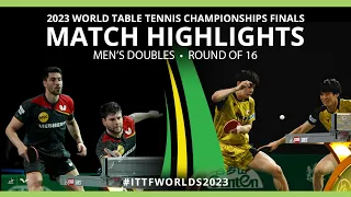 Togami/Uda vs Ovtcharov/Franziska | MD R16 | 2023 ITTF World Table Tennis Championships Finals