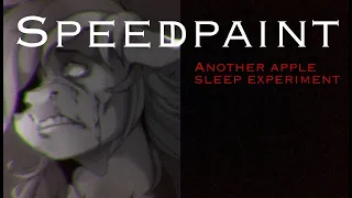 Another apple sleep experiment :.Speedpaint (MLP Grimdark Part 3)