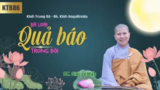 Ba loại quả báo trong đời - Kinh Trung Bộ 86 - Kinh Angulimala - SC. Giác Lệ Hiếu