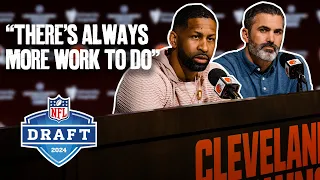 Kevin Stefanski & Andrew Berry Post-Draft Press Conference | Cleveland Browns