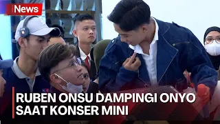 Interaksi Ruben Onsu yang Temani Bertrand Konser Bikin Netizen Salfok