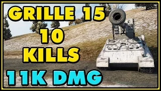 World of Tanks | Grille 15 - 10 Kills - 11K Damage