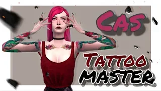 The Sims 4 Создание персонажа ТАТУ МАСТЕР| CAS| TATTOO MASTER