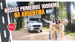 VLOG 16 - NA ESTRADA DE MOTORHOME PELA ARGENTINA! 🇦🇷
