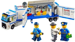ЛЕГО СИТИ ПОЛИЦИЯ. Собираем Полицейский участок Лего Грузовик. LEGO CITY Mobile Police Unit 60044