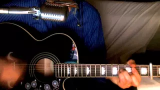 Will You Love Me Tomorrow ~ Carole King - The Shirelles ~ Cover Epiphone EJ-200CE BK & Bluesharp