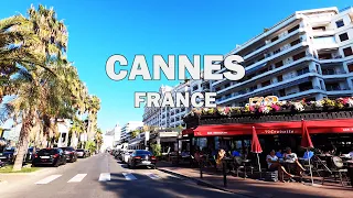 Cannes, France - Driving Tour 4K