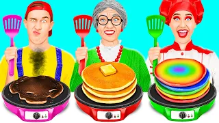 Кулинарный Челлендж: Я против Бабушки | Смешные Челленджи с Едой от TeenChallenge