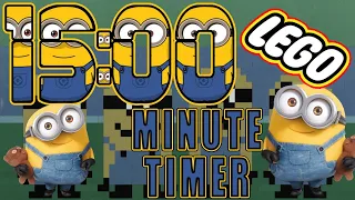 Minions Lego 15 minutes countdown | Stop Motion